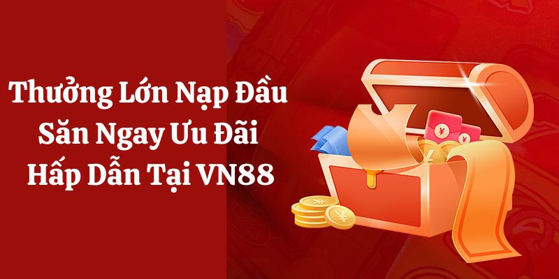 Thưởng lớn nạp đầu dành cho tất cả các thành viên tại VN88