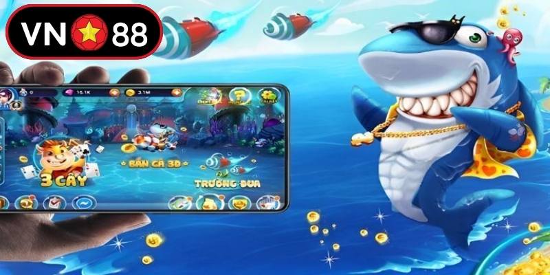 Sự cuốn hút đặc biệt từ sảnh bắn cá VN88